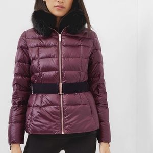 TED BAKER Junnie Quilted Down Filled Jacket